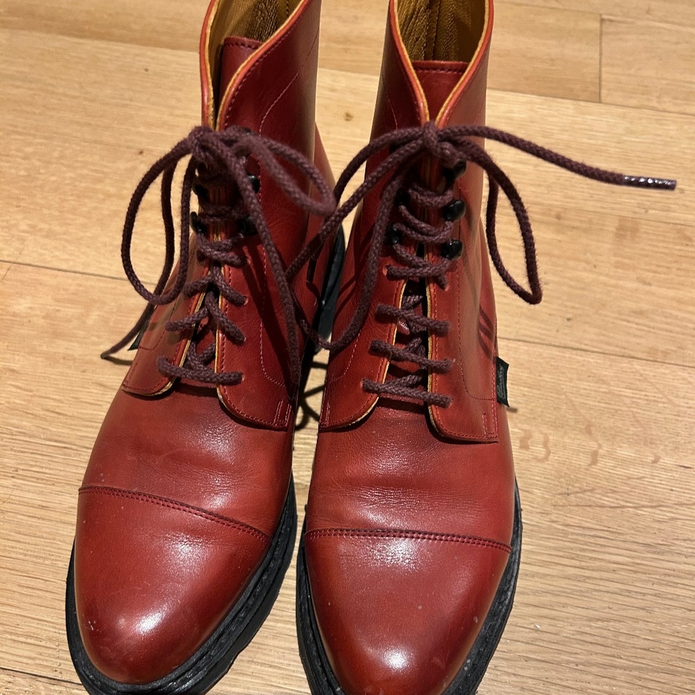 Paraboot Clamart Women's Leather Boots Size 37